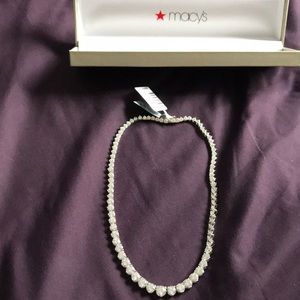 Arabella Sterling Silver Swarovski Necklace